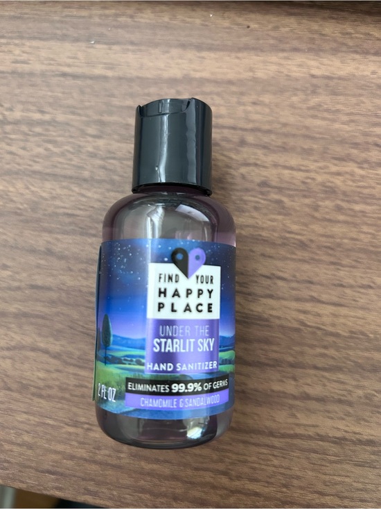 find your happy place Other - Find Your Happy Place Hand Sanitizer UNDER THE STARLIT SKY 2oz HTF!